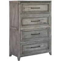Yellowstone 4 Drawer Chest in Light Brown by International Furniture Direct