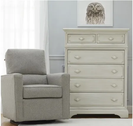 Amherst 6 Drawer Chest in Antique White by Heritage Baby
