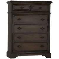 Amherst 6 Drawer Chest in Burnt Oak by Heritage Baby