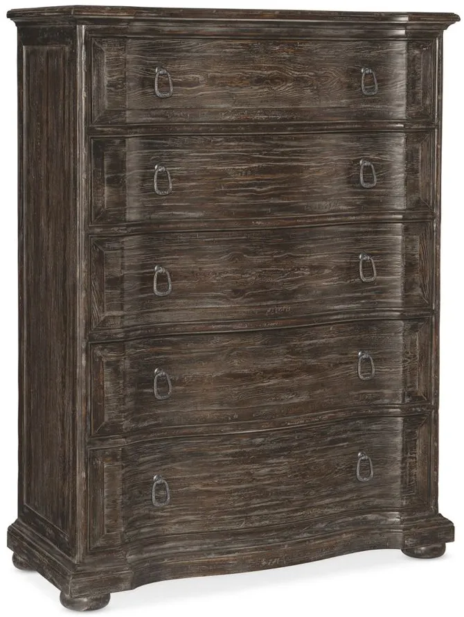 Traditions Six-Drawer Chest in Brown by Hooker Furniture