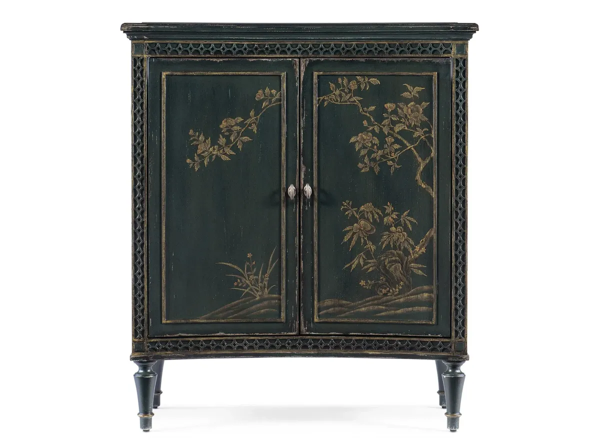 Charleston Two-Door Accent Chest in Charleston Green by Hooker Furniture