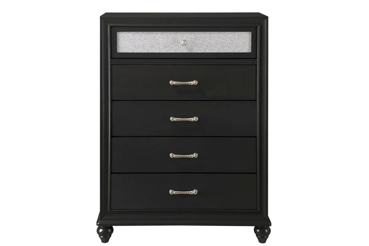 Lila Chest in Black by Crown Mark