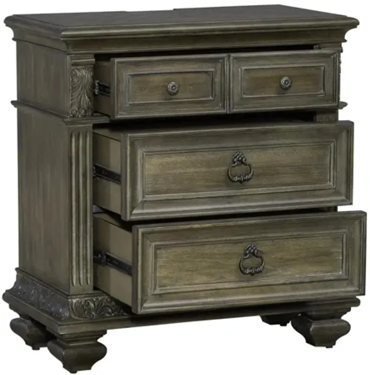 Carlisle Court Bedside Chest w/ Charging Station