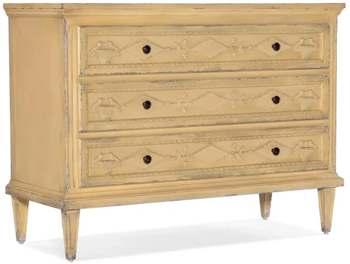 Charleston Three-Drawer Accent Chest