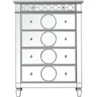 Geneva Chest in Silver/Mirror by Glory Furniture
