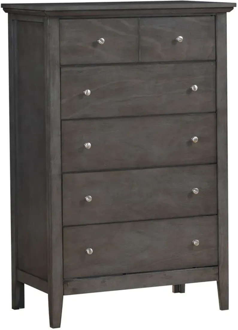 Hammond Bedroom Chest in Smoked Gray by Glory Furniture