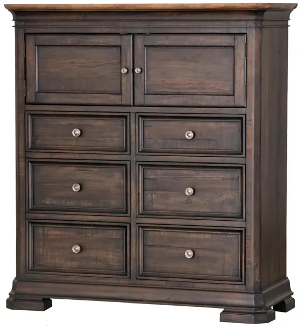 Kingshill Gentleman's Chest in Ebony Gray by Napa Furniture Design