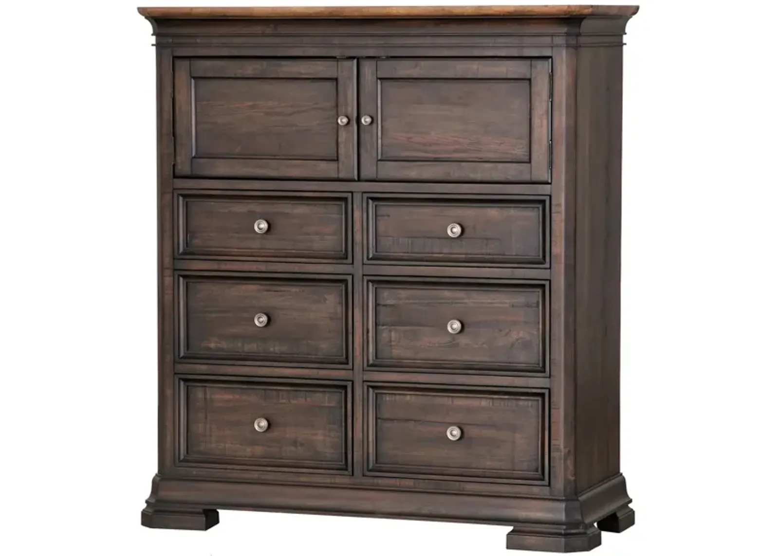 Kingshill Gentleman's Chest in Ebony Gray by Napa Furniture Design