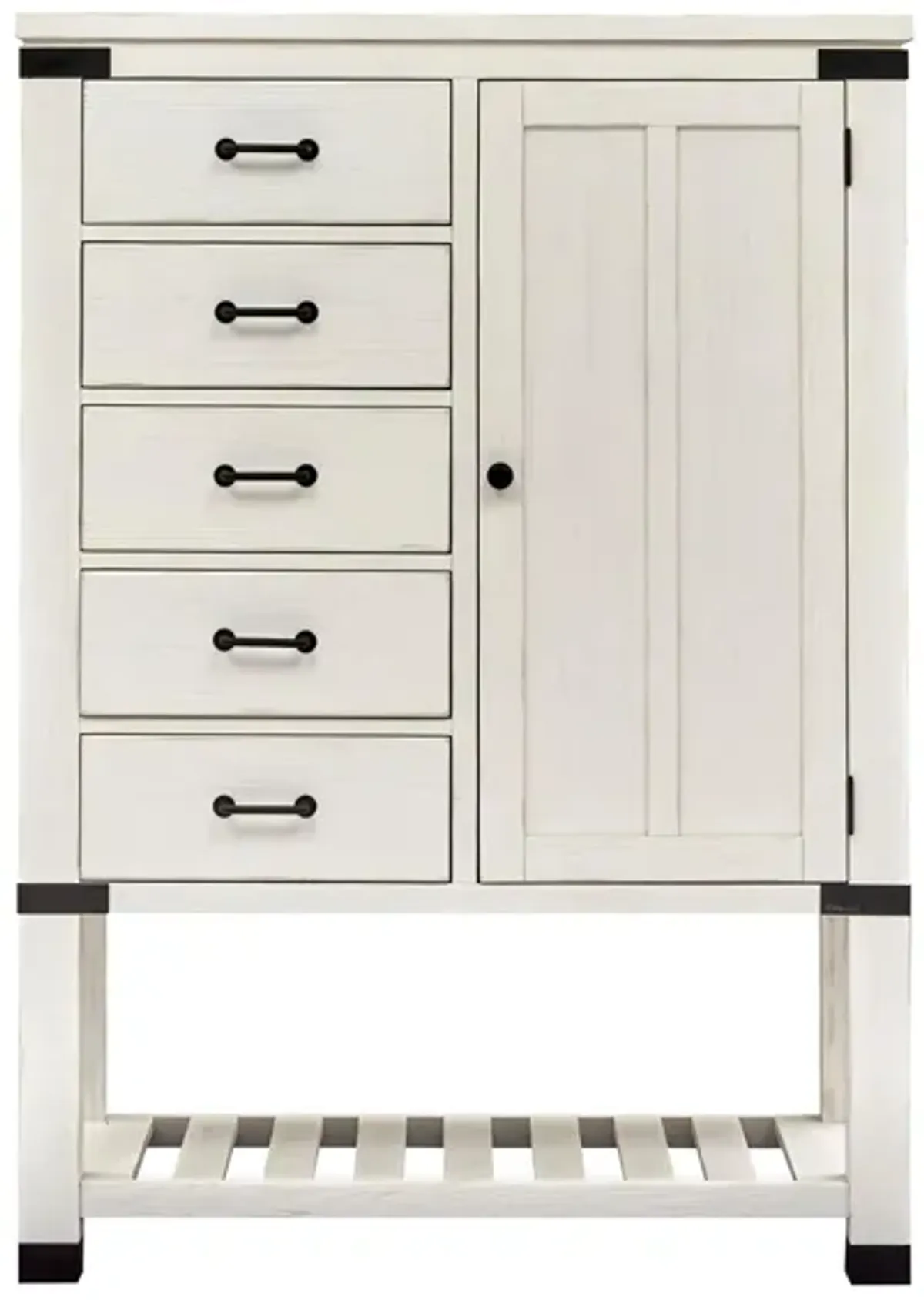 Harper Springs Door Chest in Silo White by Magnussen Home