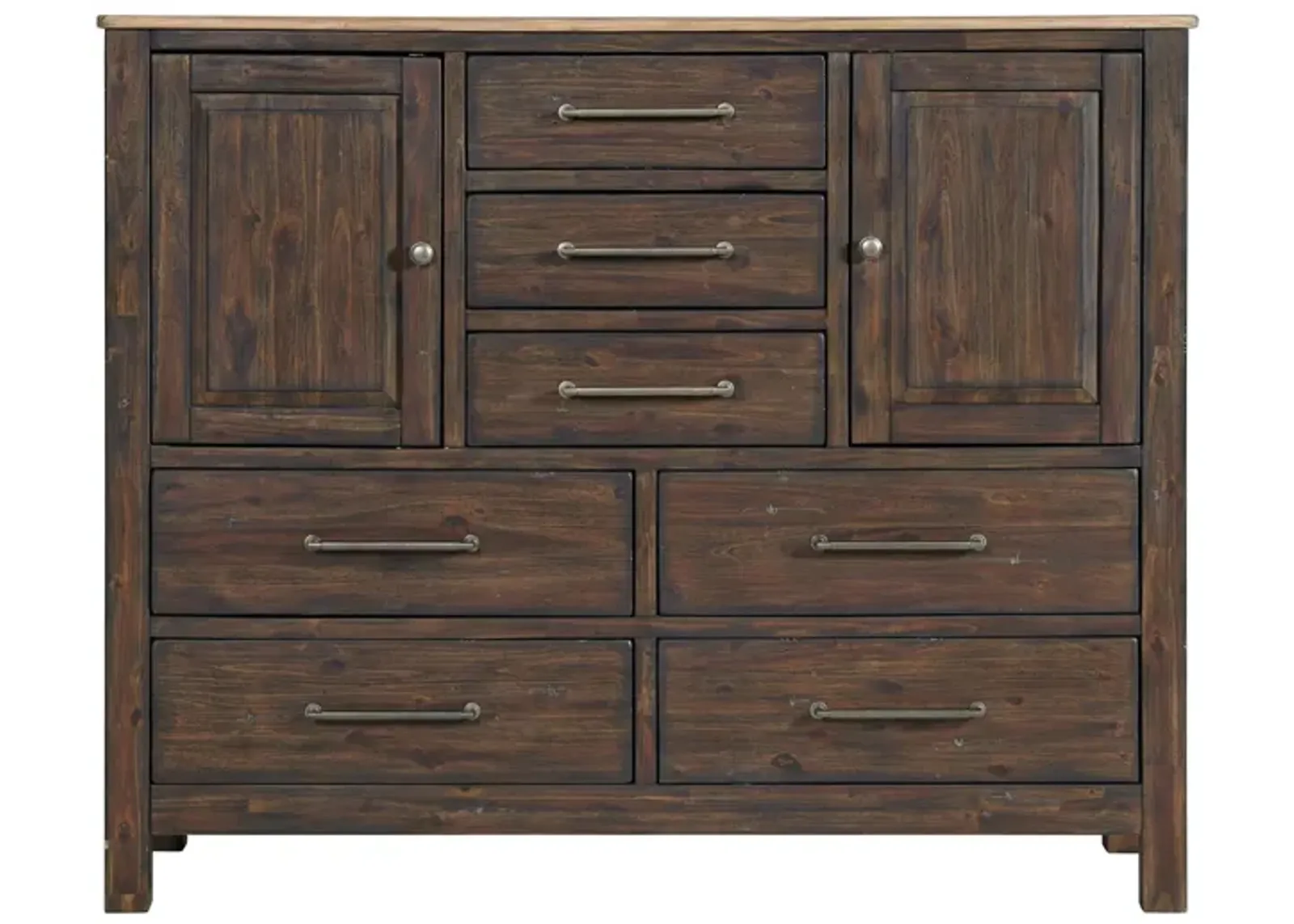 Transitions Gentleman's Chest in Driftwood and Sable by Intercon