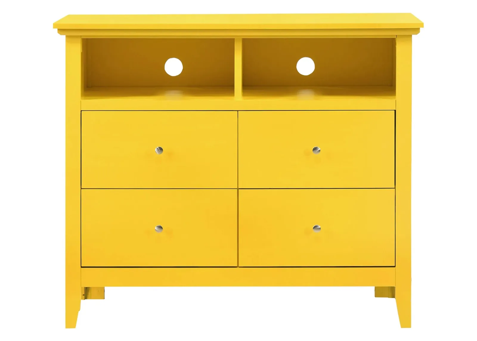 Hammond Media Chest in Yellow by Glory Furniture