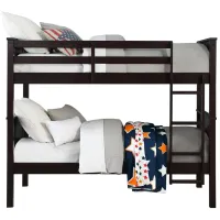 Oakview Bunk Bed in Espresso by DOREL HOME FURNISHINGS