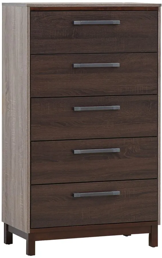 Magnolia Bedroom Chest in Gray/Brown by Glory Furniture