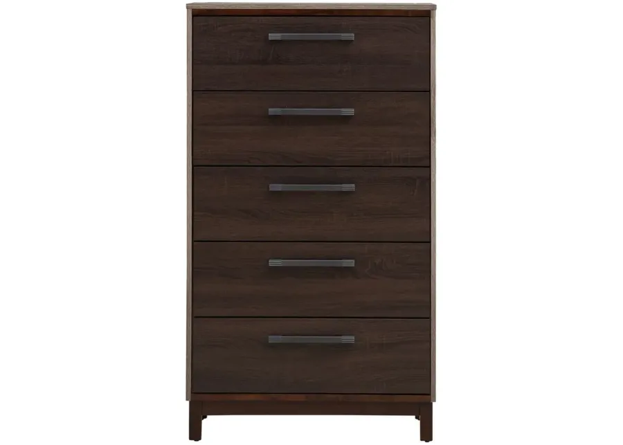 Magnolia Bedroom Chest in Gray/Brown by Glory Furniture