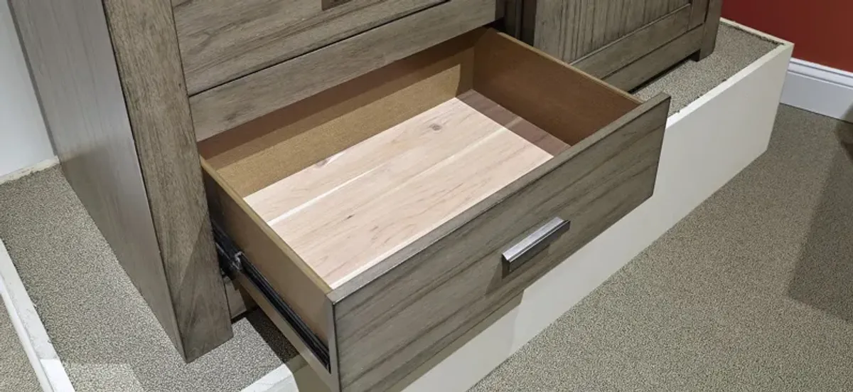 Modern Loft Sliding Door Chest
