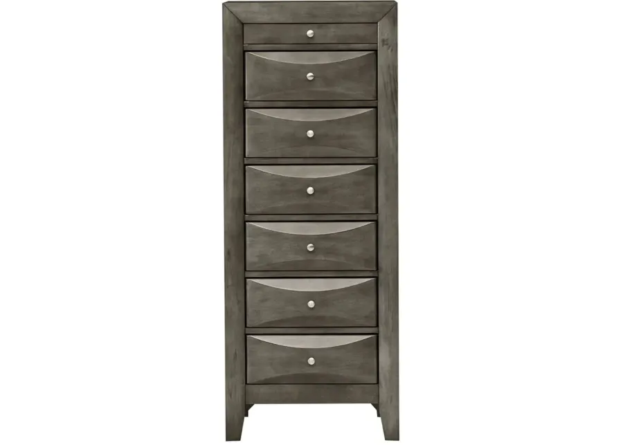 Marilla Lingerie Chest in Gray by Glory Furniture