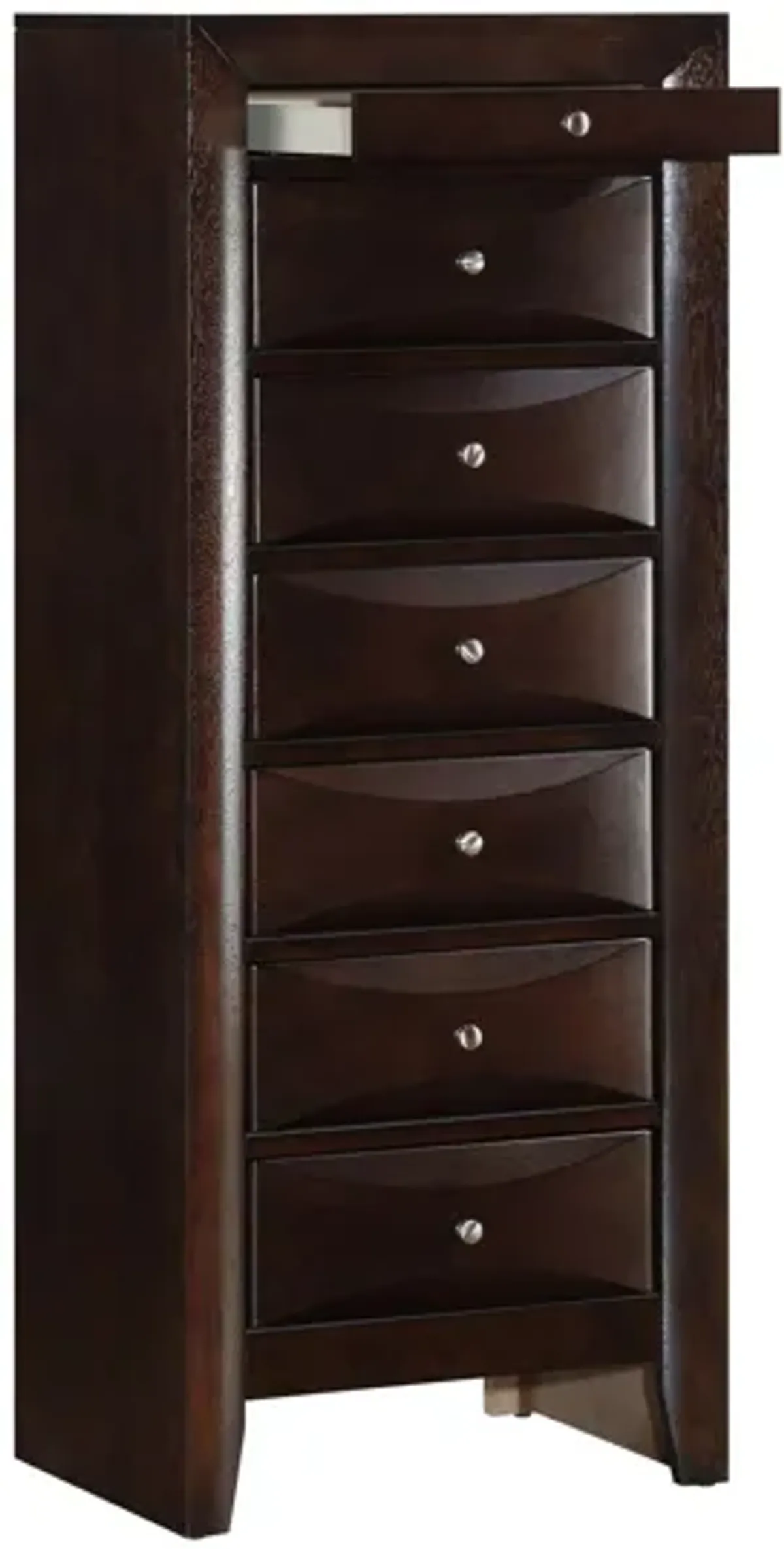 Marilla Lingerie Chest in Cappuccino by Glory Furniture