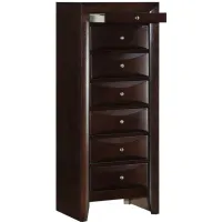 Marilla Lingerie Chest in Cappuccino by Glory Furniture