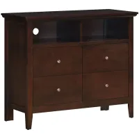 Hammond Media Chest in Cappuccino by Glory Furniture