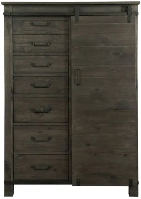 Abington Chifforobe in Weathered Charcoal by Magnussen Home