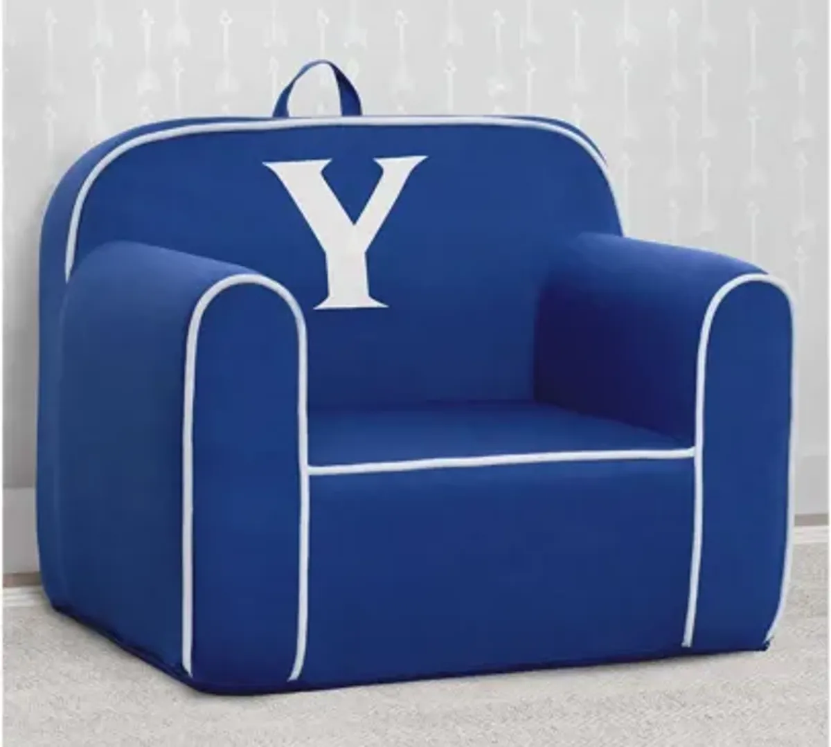 Cozee Monogrammed Chair Letter "Y"