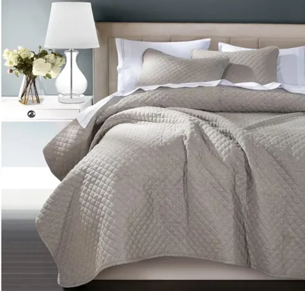 Anna Diamond Quilted 3-pc. Coverlet Set