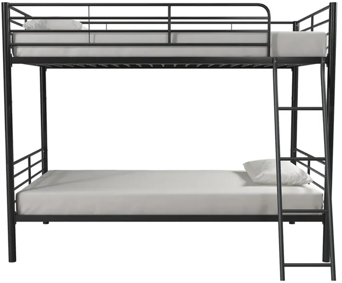 DHP Convertible Twin over Twin Metal Bed