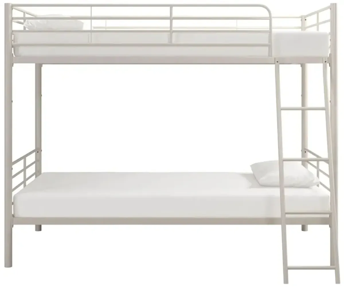 DHP Convertible Twin over Twin Metal Bed