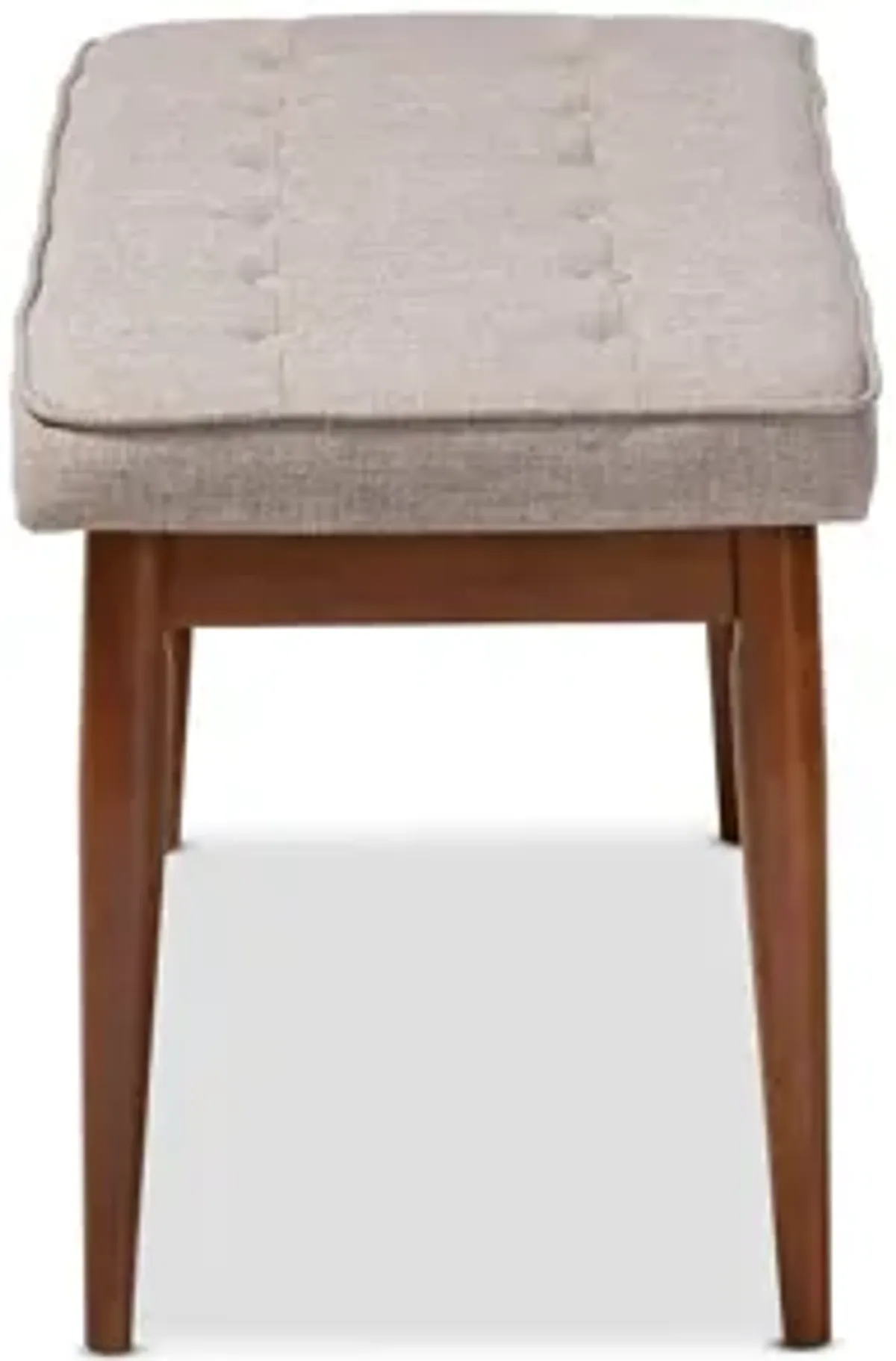 Itami Fabric Upholstered Wood Bench