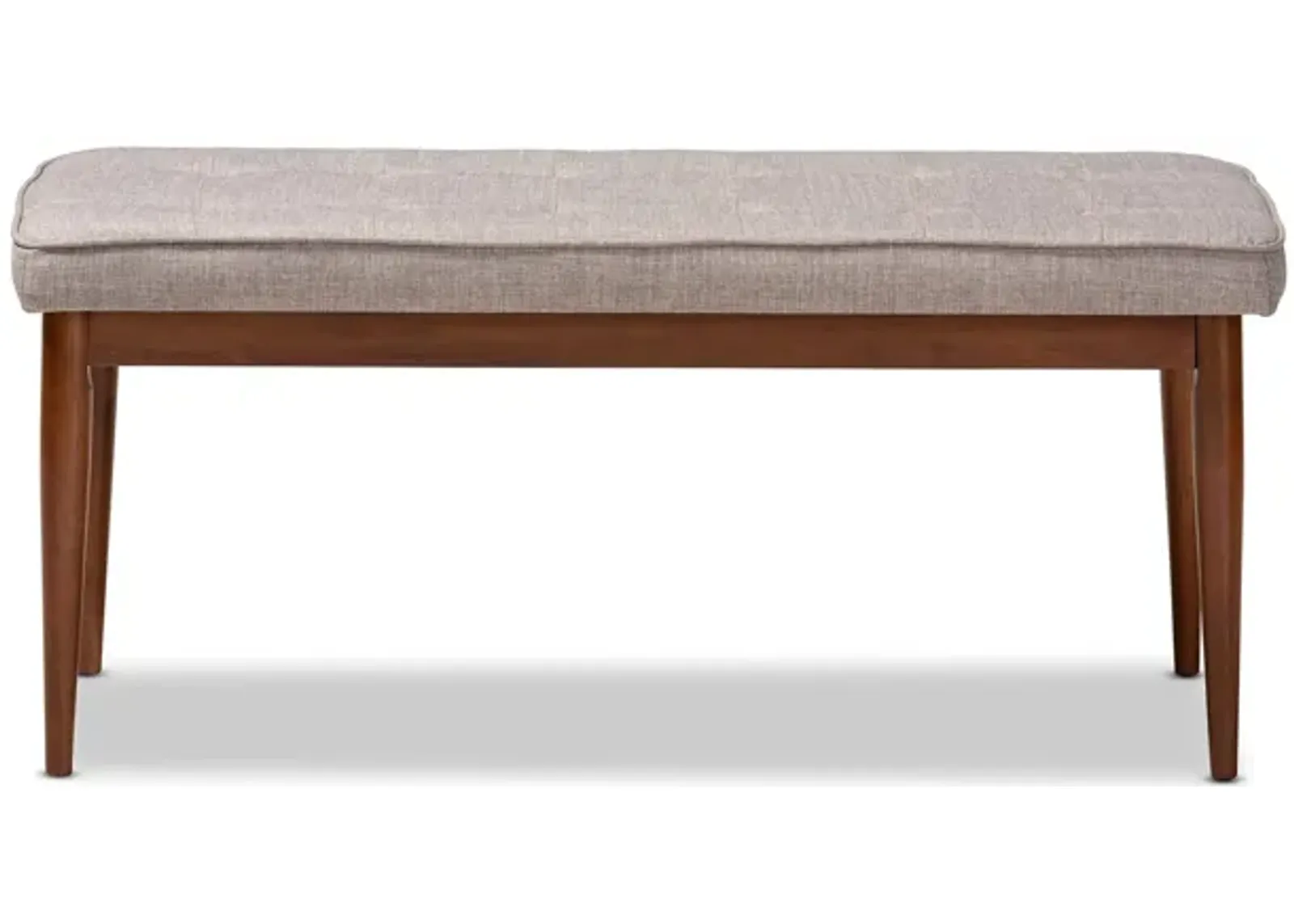 Itami Fabric Upholstered Wood Bench