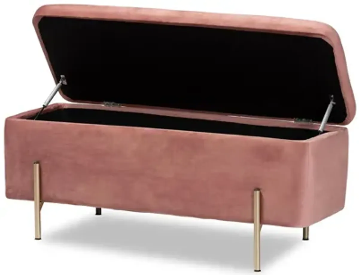 Rockwell Upholstered Storage Bench