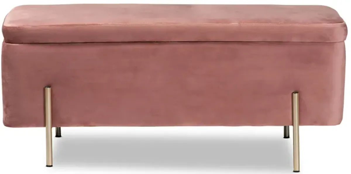 Rockwell Upholstered Storage Bench