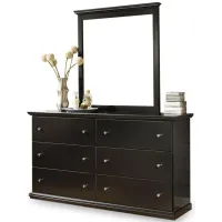Maribel Dresser and Mirror in Black by Ashley Furniture