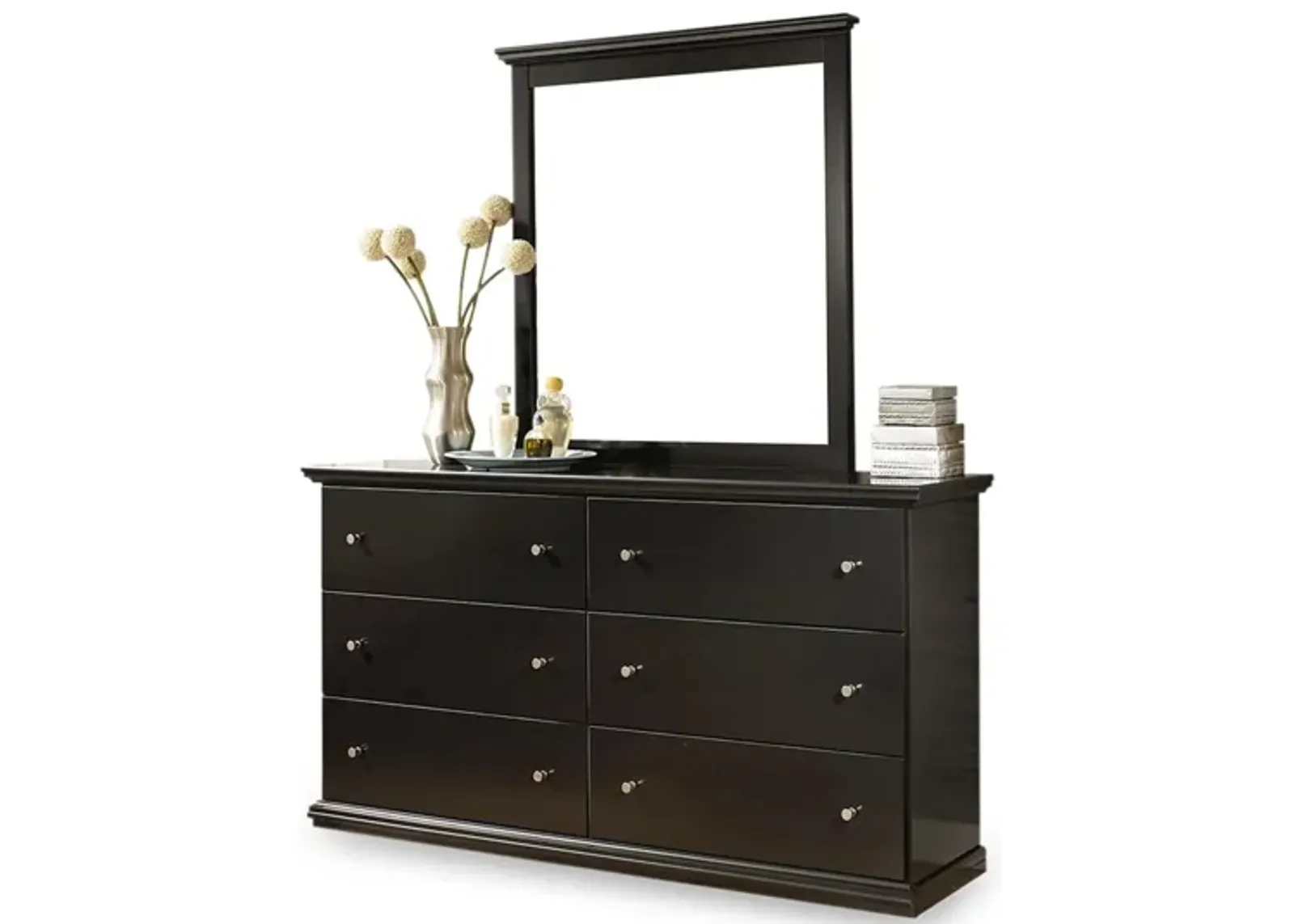 Maribel Dresser and Mirror in Black by Ashley Furniture