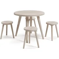 Blariden Table and Chairs (Set of 5) in Natural by Ashley Furniture