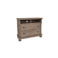 Allegra Media Chest in Pewter by New Classic Home Furnishings