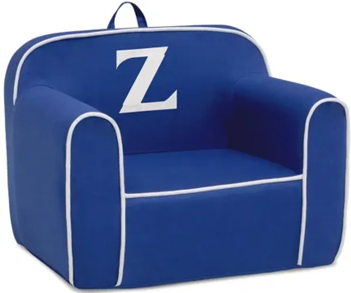 Cozee Monogrammed Chair Letter "Z"