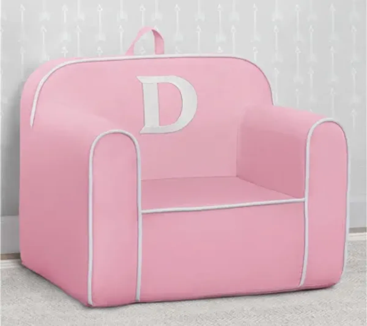 Cozee Monogrammed Chair Letter "D"