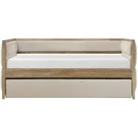 Andes Daybed with Trundle in Beige by Homelegance