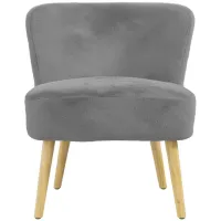 Easton Kids Accent Chair in Dark Gray by DOREL HOME FURNISHINGS