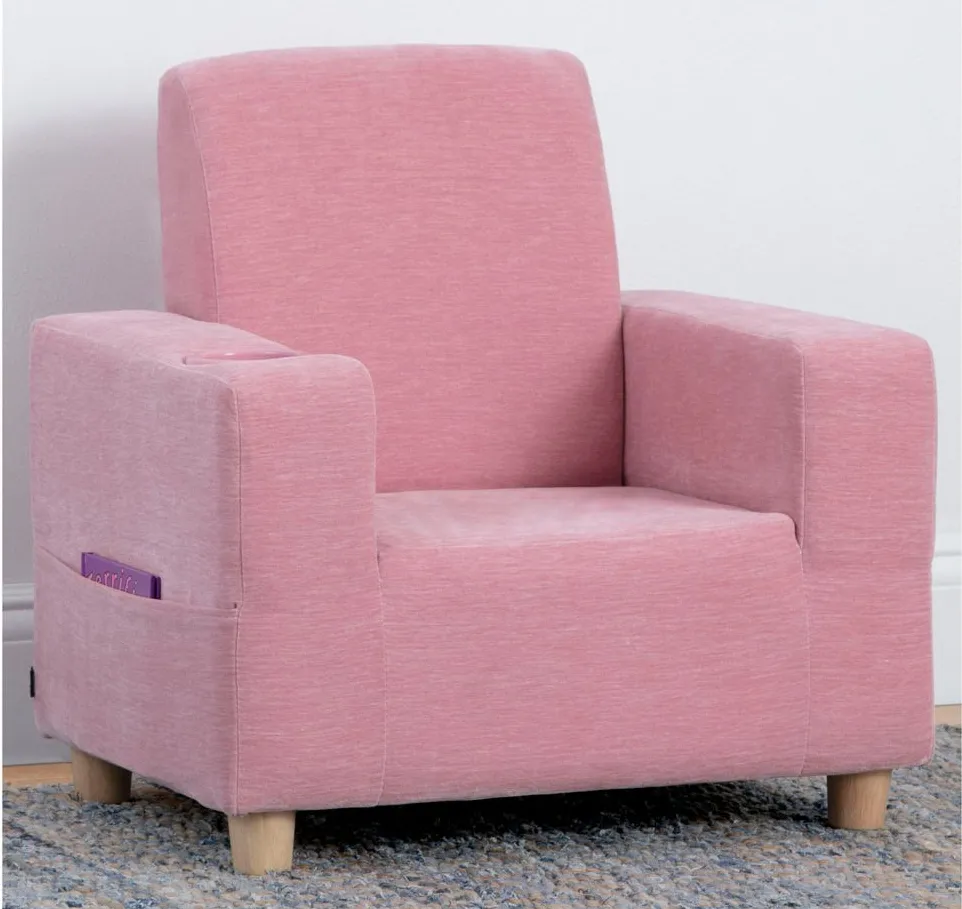 GapKids Upholstered Chair By Delta Children in Blush by Delta Children