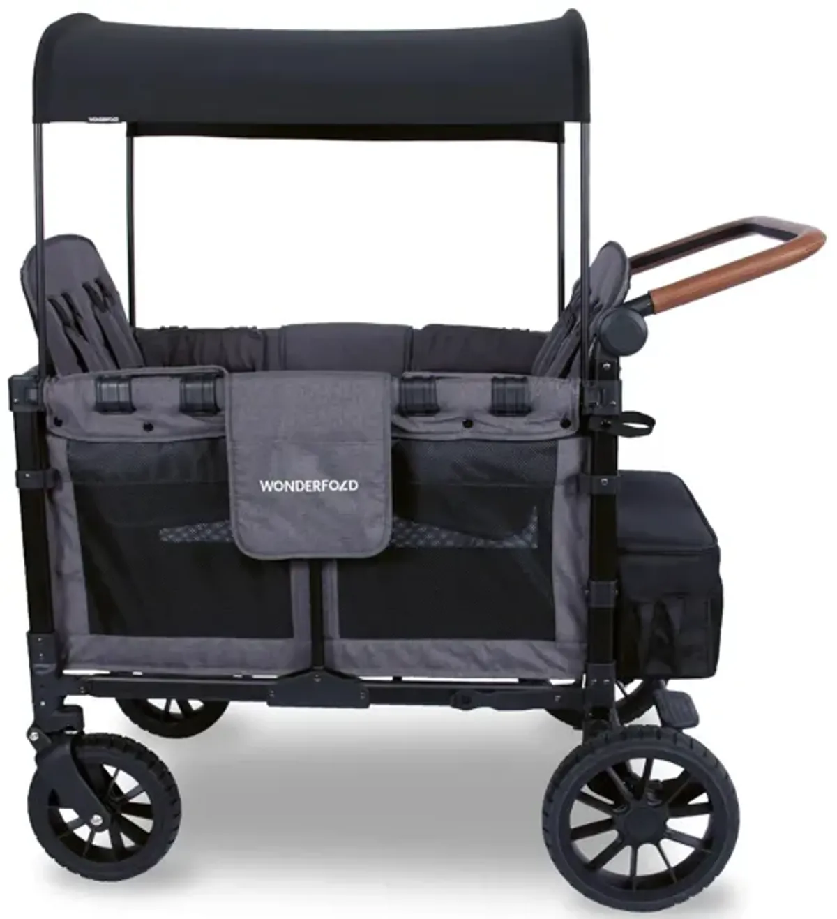 Lux Premium Quad Wagon in Charcoal Gray by Wonderfold