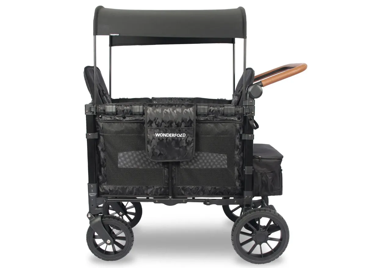 Lux Premium Double Wagon in Black Camo by Wonderfold