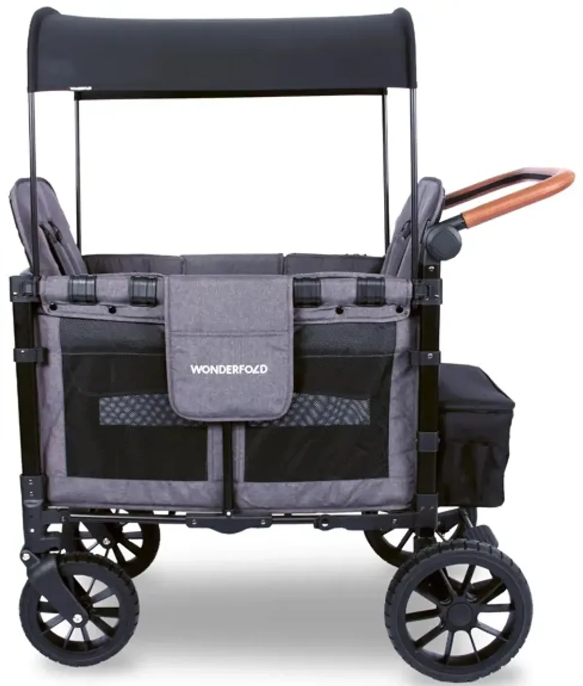 Lux Premium Double Wagon in Charcoal Gray by Wonderfold