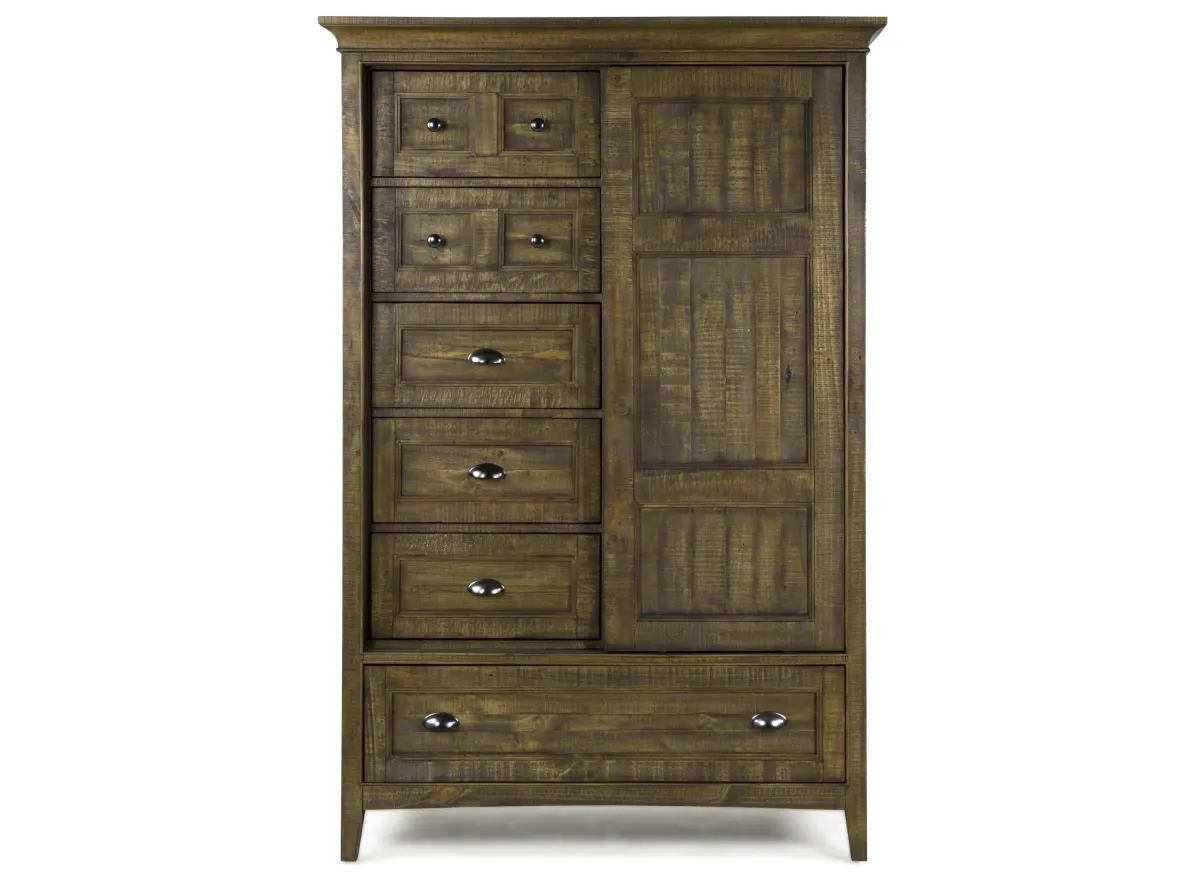 Ivy Ridge Armoire in Toasted Nutmeg by Magnussen Home