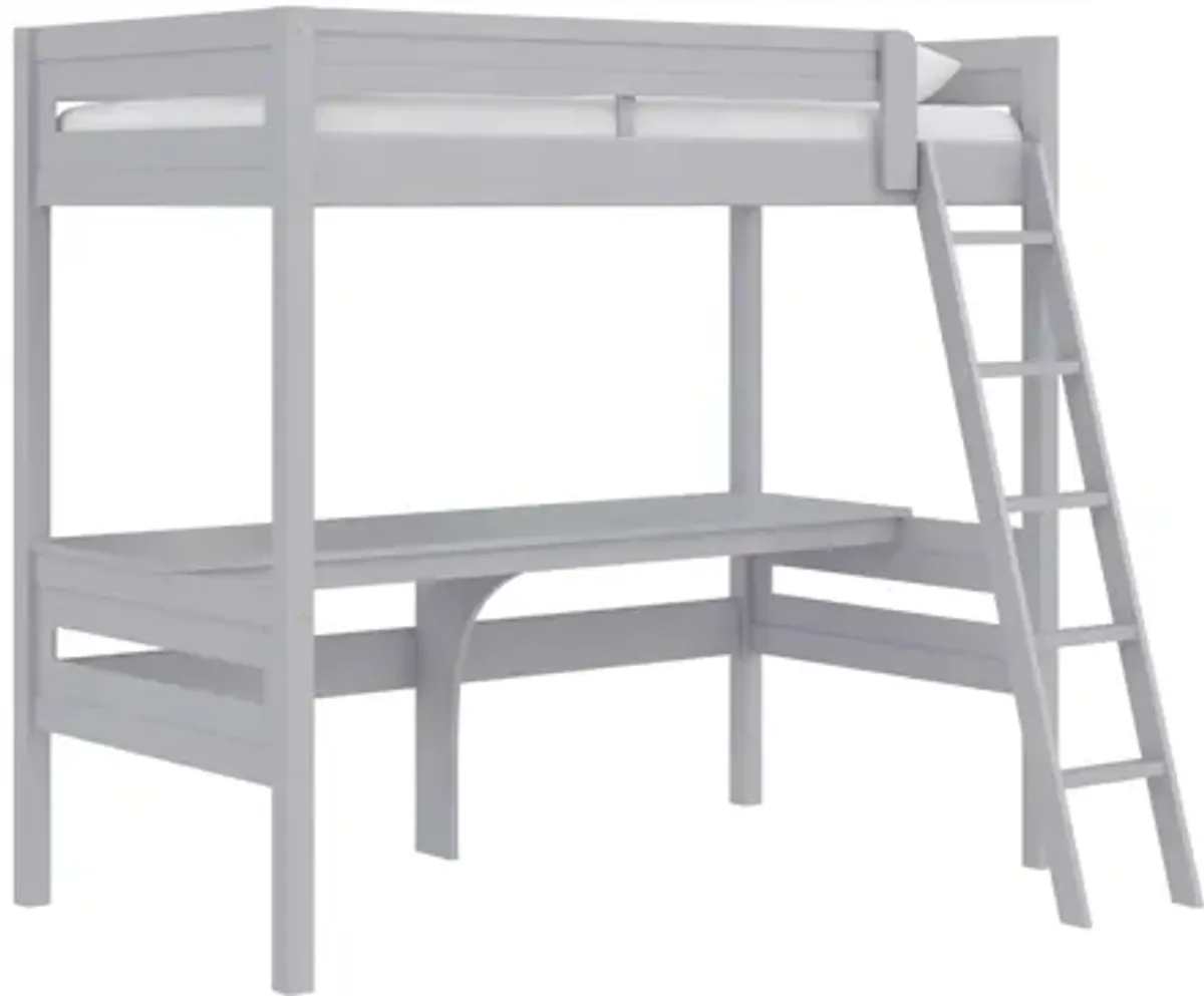 Harlan Twin Size Bed with Desk and Ladder