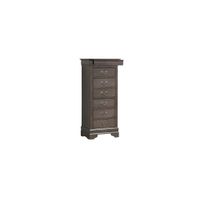 Rossie Lingerie Chest in Gray by Glory Furniture