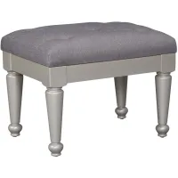 Coralayne Stool in Silver by Ashley Furniture