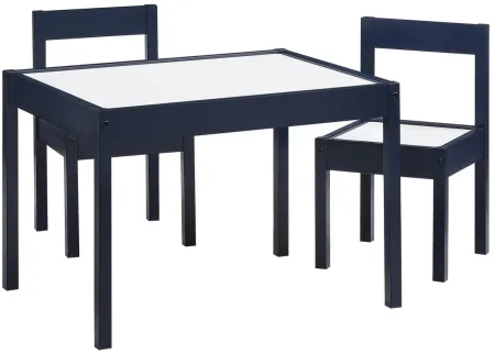 Hunter 3-pc. Kids Table Set in Blue by DOREL HOME FURNISHINGS