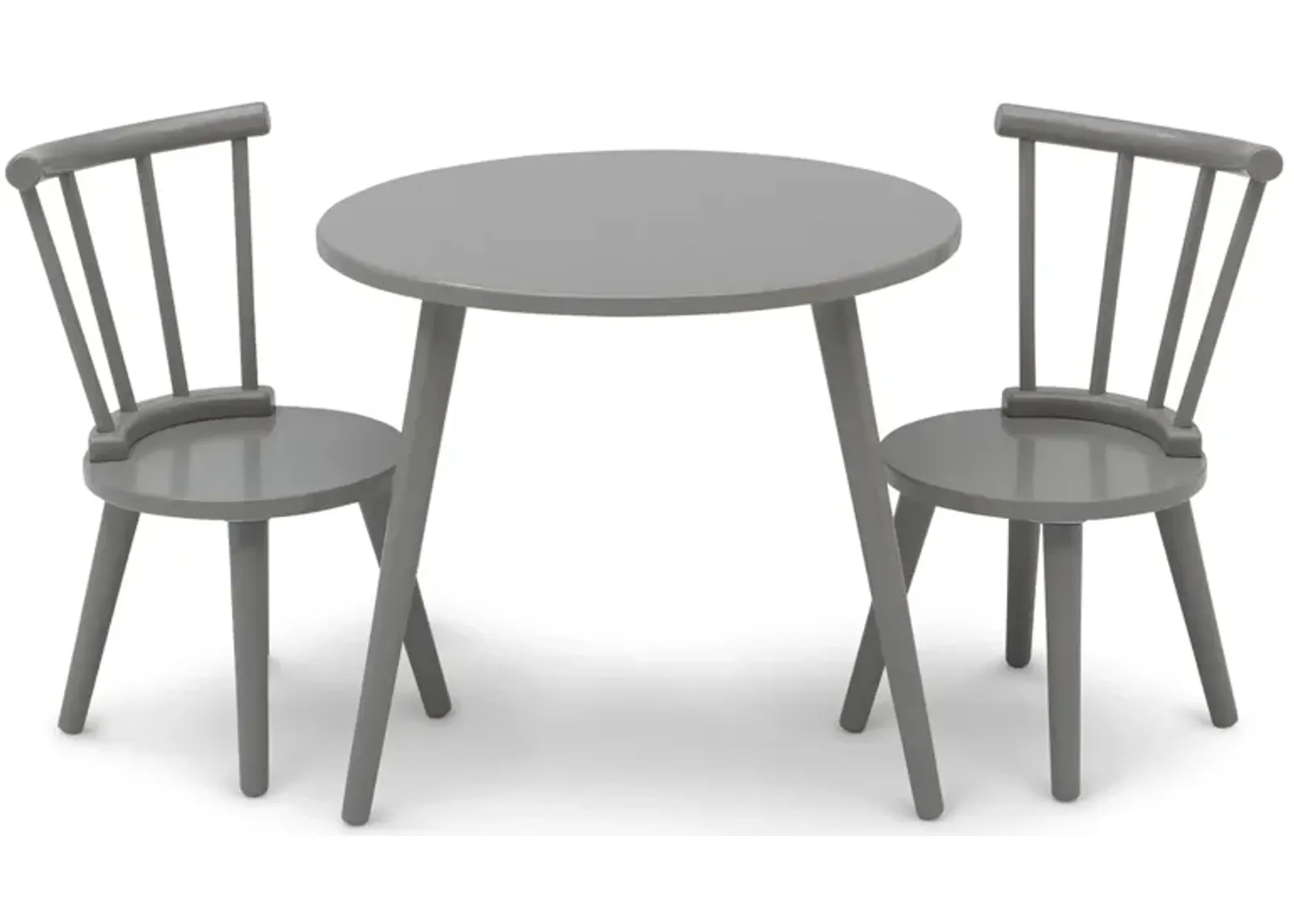 Homestead Table and Chair Set by Delta Children in Gray by Delta Children